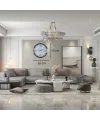 Regal Silver 52 x 52 Cm Duvar Saati