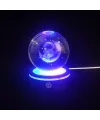 Renk Değiştiren Yeni Nesil Usb li Dönen Cam Küre