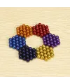 Renkli 216 Adet Mıknatıs Neocube Mıknatıs 5 Mm Neodyum
