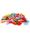 Renkli Mini Ahşap Mandal (100 Adet)