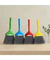 Renkli Plastik Saplı Süpürge No:2