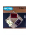 Reqtangle Tekli Dikdörtgen Cam Kahvaltılık Royaleks-81484