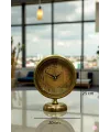 Retro Eskitme 25 x 20 Cm Metal Şık Masa Saati