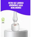 Retro Gaz Lambası Görünümlü Ledli Buhar Püskürtücü Aroma Difüzör