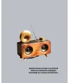 Retro Gramofon Tasarımlı Bluetooth Hoparlör – 3d Stereo Ses, 1800 Mah Batarya