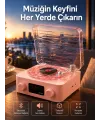 Retro Kristal Netliğinde Ses – Gece Işıklı Retro Bluetooth Hoparlör Yeni Nesil