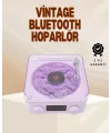 Retro Pikap Hoparlör – Şarjlı Kablosuz Projektör Ve Gece Lambası