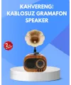 Retro Tasarımlı Mini Bluetooth Hoparlör Ve Fm Radyo Çoklu Medya