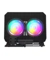Rgb Fanlı Laptop Soğutma Standı Usb Girişli Notebook Yükseltici