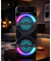 Rgb Işıklı Bluetooth Hoparlör Kablosuz Taşınabilir Stereo Speaker