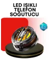 Rgb Işıklı Sessiz Fanlı Telefon Soğutucu