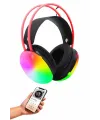 Rgb Işıklı Yüksek Ses Kaliteli Kablosuz Kulak Üstü Bluetooth Kulaklık
