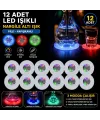 Rgb Led  Altı Işık 12’li Set