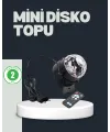Rgb Led Disko Küresi 7 Modlu Uzaktan Kumandalı