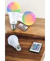 Rgb Led Lamba Led Işık Ampul Renk Değiştirebilen 100 Watt