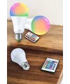 Rgb Led Lamba Led Işık Ampul Renk Değiştirebilen 100 Watt