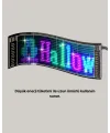 Rgb Led Panel Renkli Işık Efektli Dekoratif Aydınlatma