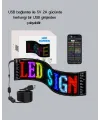 Rgb Led Panel – Usb Güç Girişli, Gıf Ve Yazı Gösterimli Akıllı Ekran