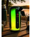 Rgb Led Taşınabilir Bluetooth Speaker Güçlü Bas Ses Type-c Şarj Girişli