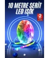 Rgb Neon Şerit Led Lamba 10 Metre İç Mekan Tasarımına Uygun