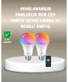 Rgbw Teknolojili Akıllı Led Ampul, Zamanlayıcılı