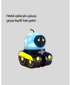 Robot Tasarımlı Bluetooth Hoparlörlü Yıldızlı Gökyüzü Projektör