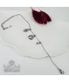 Rodyum Çelik Bileklikler 16+5 Cm Uzatma Payı - Kbl0087