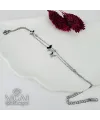 Rodyum Çelik Bileklikler 16+5 Cm Uzatma Payı - Kbl0097