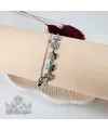 Rodyum Çelik Bileklikler 16+5 Cm Uzatma Payı - Kbl0101