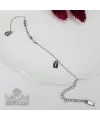 Rodyum Çelik Bileklikler 16+5 Cm Uzatma Payı - Kbl0107