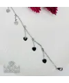 Rodyum Çelik Bileklikler 16+5 Cm Uzatma Payı - Kbl0123