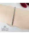 Rodyum Çelik Bileklikler 17+5 Cm Uzatma Payı - IEG0127