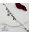 Rodyum Çelik Bileklikler 17+5 Cm Uzatma Payı - Kbl0158