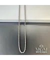 Rodyum Çelik Erkek 60 + 5 Cm Uzatma Payı - Kl0071