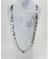 Rodyum Çelik Erkek Kolye 60 Cm - Ekl0017