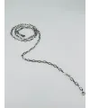 Rodyum Çelik Erkek Kolye 60 Cm - Ekl0018