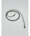 Rodyum Çelik Erkek Kolye 60 Cm - Ekl0022