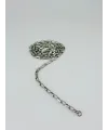 Rodyum Çelik Erkek Kolye 60 Cm - Ekl0035