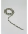 Rodyum Çelik Erkek Kolye 60 Cm - Ekl0037