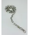 Rodyum Çelik Erkek Kolye 60 Cm - Ekl0040
