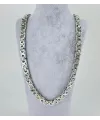 Rodyum Çelik Erkek Kolye 60 Cm - Ekl0050