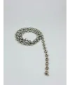 Rodyum Çelik Erkek Kolye 60 Cm - Ekl0052