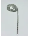 Rodyum Çelik Erkek Kolye 60 Cm - Ekl0053