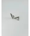 Rodyum   Çelik Erkek Küpe Çap (9 Mm) Kalınlık (3 Mm) - Ekp0019