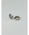 Rodyum  Çelik Erkek Küpe Çap (9 Mm) Kalınlık (4 Mm) - Ekp0032