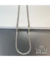 Rodyum Çelik Kolyeler 40 + 5 Cm Uzatma Payı - Kl0074