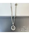Rodyum Çelik  Kolyeler 40 + 5 Cm Uzatma Payı - Kl0179