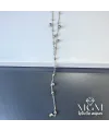 Rodyum Çelik Kolyeler 45+5 Cm Uzatma Payı - Kl0036