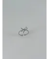 Rodyum Kaplama Zirkon Taşlı Yüzük - Yz0136