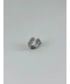 Rodyum Kaplama Zirkon Taşlı Yüzük - Yz0187